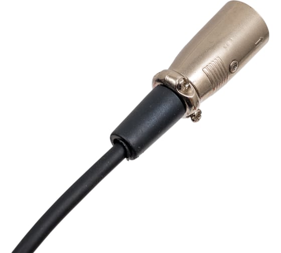 Переход XLR штекер - RCA штекер Pro Legend позолоченные контакты с кабелем 0.3м, PL2286