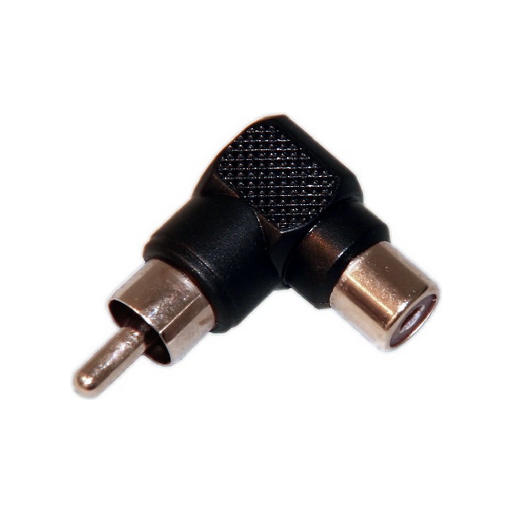 Переход RCA штекер - RCA гнездо угловой Pro Legend пластик, PL2284 ...