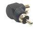 Переход RCA штекер - RCA гнездо угловой Pro Legend пластик, PL2284 2