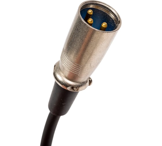 Переход XLR штекер - RCA гнездо Pro Legend позолоченные контакты с кабелем 0.3м, PL2288