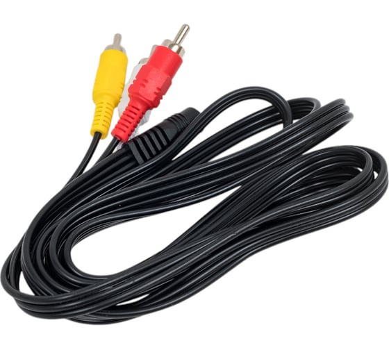Аудио кабель ExeGate EX-CCA-4P2R-2.0 3.5mm Jack M 3xRCA M, 2м 284945