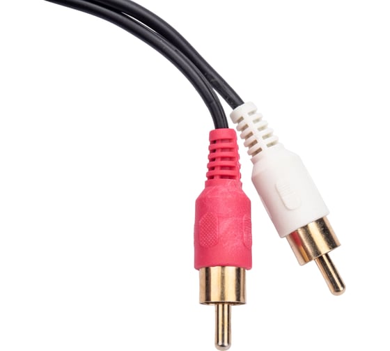 Аудио кабель ExeGate EX-CCA-458-5.0 3.5mm Jack M 2xRCA M, 5м, позолоченные контакты 225928