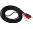Аудио кабель ExeGate EX-CCA-458-2.0 3.5mm Jack M 2xRCA M, 2м, позолоченные контакты 225927 3