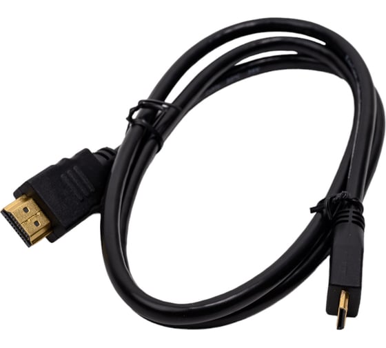 Кабель ExeGate HDMI-miniHDMI EX-CC-HDMIC-1.0 19M 19M, 1м, ver1.4, позолоченные контакты 257910