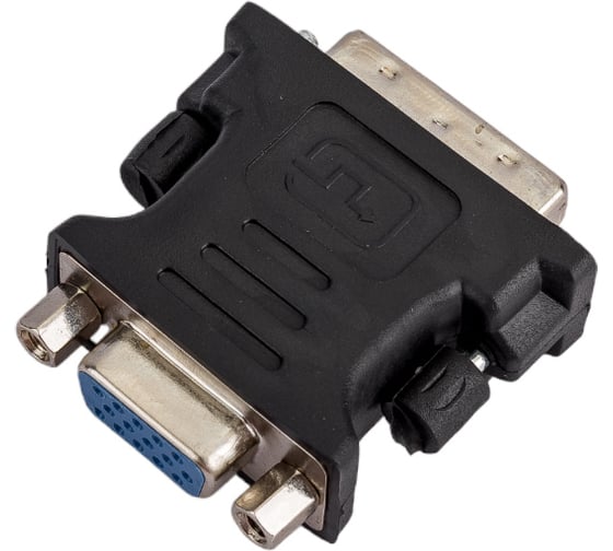Переходник ExeGate DVI-I - VGA EX-DVI-VGA 29M 15F, экран 205307