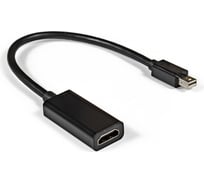 Кабель-переходник ExeGate miniDisplayPort-HDMI EX-mDPM-HDMIF-0.15 mini20M 19F, 0,15м 284922
