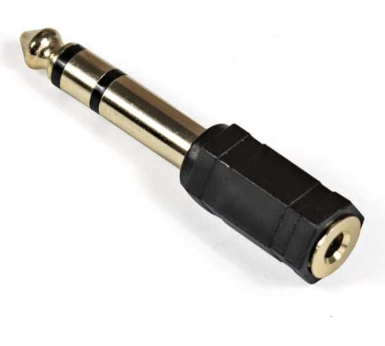 Аудио переходник ExeGate EX-AA-3F6M 6.35mm Jack M 3.5mm Jack F 284949