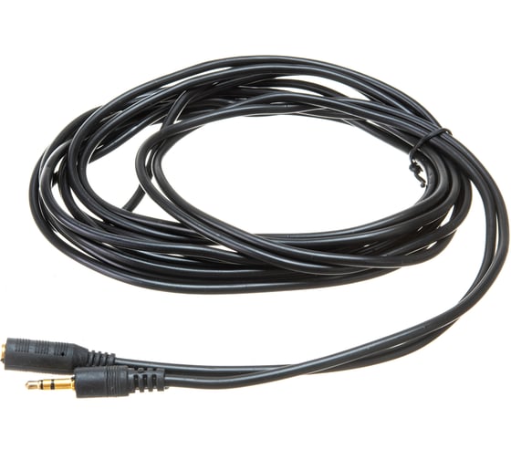 Звуковой удлинитель ExeGate EX-CCA-423-5.0 3.5mm Jack M 3.5mm Jack F, 5м, позолоченные контакты 205310