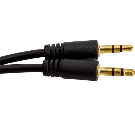 Аудио кабель ExeGate EX-CCA-404-1.2 3.5mm Jack M 3.5mm Jack M, 1,2м, позолоченные контакты 284942