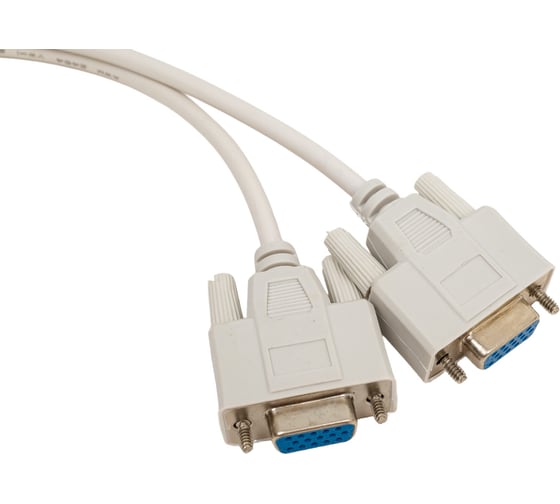 Кабель-разветвитель ExeGate EX-CC-VGA-15M2x15F-0.3 монитор - 2xSVGA card, 15M 2x15F, 0,3м 284939