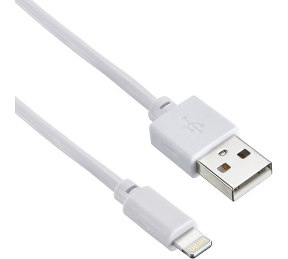 Кабель DIGMA LIGHT-0.15M-WH USB (m)-Lightning (m) 0.15м белый 1шт в упак. 1084549 1