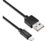 Кабель DIGMA LIGHT-1.2M-BLK USB (m)-Lightning (m), 1,2 метра, черный, 1 штука в упаковке 1084553 1