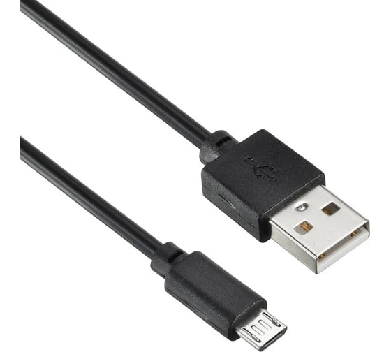 Кабель DIGMA MICROUSB-1.2M-BLK USB (m)-micro USB (m) 1.2м черный 1шт в упак. 1084555 1