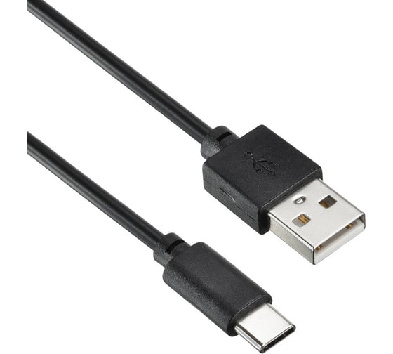 Кабель DIGMA TYPE-C-2M-BLK USB (m)-USB Type-C (m), 2м, черный, 1 штука в упаковке 1084566 1
