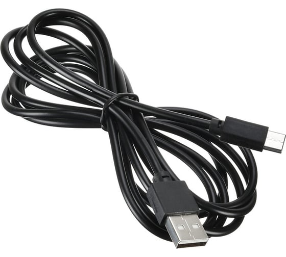 Кабель DIGMA TYPE-C-2M-BLK USB (m)-USB Type-C (m), 2м, черный, 1 штука в упаковке 1084566