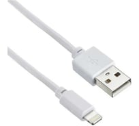 Кабель DIGMA LIGHT-1.2M-WH USB (m)-Lightning (m), 1.2 метра, белый, 1 штука в упаковке 1084558