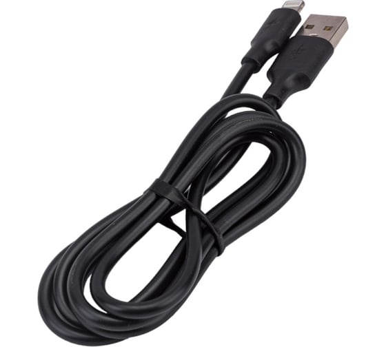 Кабель ENERGY ET-30 USB/Lightning, цвет - черный (12339) 104113