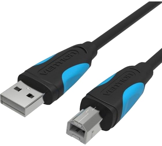 Кабель VENTION USB 2.0 AM/BM - 8м, черный VAS-A16-B800