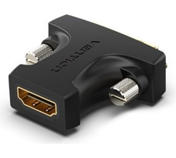Адаптер-переходник VENTION DVI 24+1 M/ HDMI 19F двунаправленный AILB0