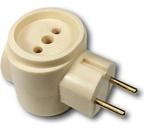 Адаптер ООО Ливны-Электро АД-01 УХЛ4 под заземляющий контакт слоновая кость АД 148