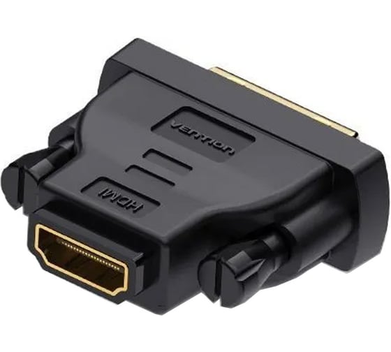 Адаптер-переходник VENTION DVI 24+1 M/ HDMI 19F ECDB0