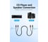 Кабель VENTION аудио 2RCA M/2RCA M - 2 м Чёрный BCMBH 10