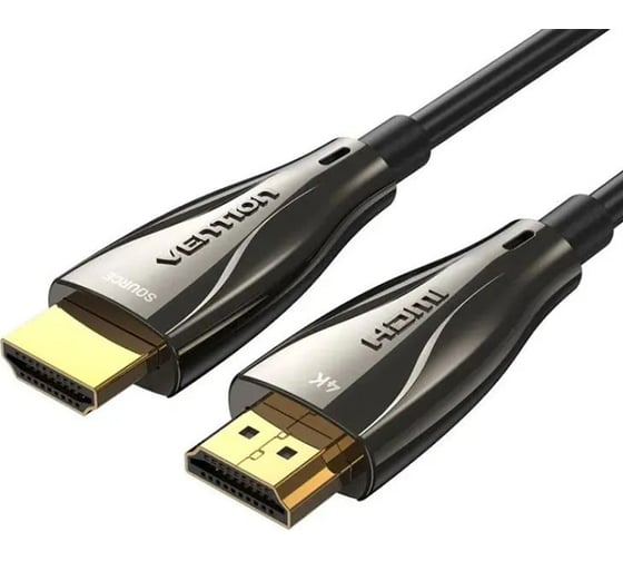 Оптический кабель VENTION HDMI v2.0 19M/19M - 20м. Черный ALABQ