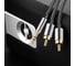 Кабель VENTION аудио Jack 3,5 mm M/2RCA M - 5 м Чёрный P550AC500-S 4