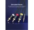 Кабель VENTION аудио Jack 3,5 mm M/3RCA M - 1.5м Чёрный VAB-R07-B150 9