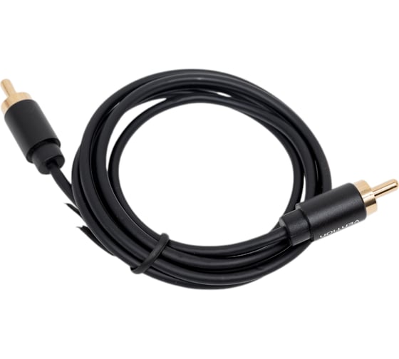 Кабель VENTION аудио RCA M/RCA M - 1м Чёрный VAB-R09-B100