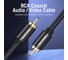 Кабель VENTION аудио RCA M/RCA M - 1м Чёрный VAB-R09-B100 5