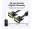Кабель VENTION DVI-D Dual link 25M/25M с ферритовым фильтром - 3м. EAABI 2