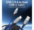 Кабель VENTION USB-CM х 2/USB 2.0 AM - 1м. CQOHF 5