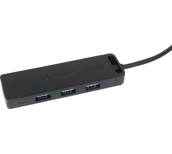 Концентратор VENTION OTG USB-C+USB 3.0 / 4xUSB 3.0 порта Черный - 0.15м. CHTBB