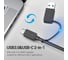 Концентратор VENTION OTG USB-C+USB 3.0 / 4xUSB 3.0 порта Черный - 0.15м. CHTBB 6