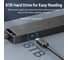 Концентратор VENTION OTG USB-C+USB 3.0 / 4xUSB 3.0 порта Черный - 0.15м. CHTBB 8