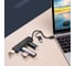 Концентратор VENTION OTG USB-C+USB 3.0 / 4xUSB 3.0 порта Черный - 0.15м. CHTBB 11