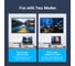 Адаптер-переходник VENTION HDMI v2.0 19M/19F угол 270 AINB0 5