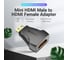 Адаптер-переходник VENTION HDMI 19F/mini HDMI 19M AISB0 3