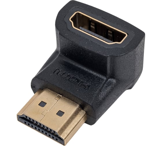 Адаптер-переходник VENTION HDMI v2.0 19M/19F угол 90 AIOB0