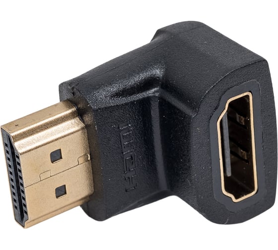 Адаптер-переходник VENTION HDMI v2.0 19M/19F угол 90 AIOB0