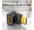 Адаптер-переходник VENTION HDMI v2.0 19M/19F угол 90 AIOB0 11