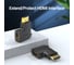 Адаптер-переходник VENTION HDMI v2.0 19M/19F угол 270 AIQB0 5
