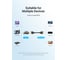 Адаптер-переходник VENTION HDMI v2.0 19M/19F угол 270 AIQB0 14