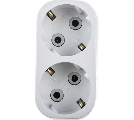 Двойной разветвитель, с заземлением Makel 10031