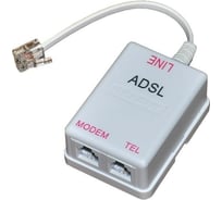 Телефонный сплиттер ADSL, белый REXANT 03-SDS 0013 217873