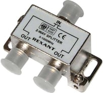 Делитель ТВ краб х2 под F разъем 5-1000 МГц REXANT 05-6001 217891