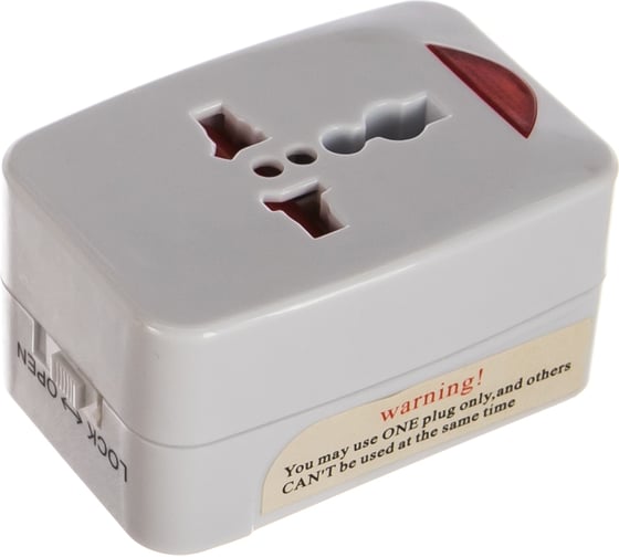 Универсальный адаптер, подходит для зарядки iPhone Electraline 70026