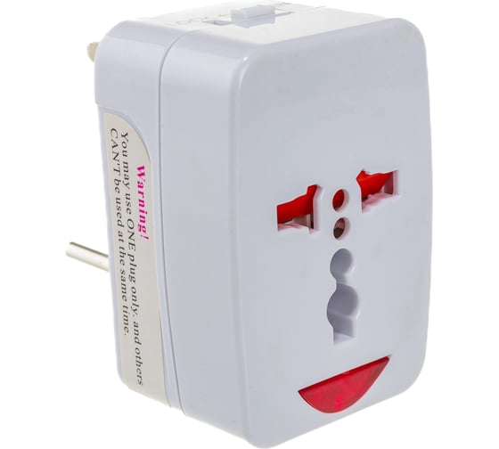 Универсальный адаптер, подходит для зарядки iPhone Electraline 70026
