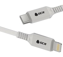 Кабель GCR PREMIUM 1.0m TypeC/Lightning MFI POWER DELIVERY 18 W, быстрая зарядка, силикон VIV53I533